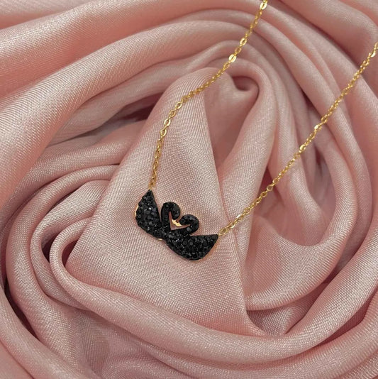 Elegant Double Swan Necklace – Cute, Classy & Full of Charm 🦢 Zevare.pk- Elegant Double Swan Necklace- Zevare.pk- Elegant Double Swan Necklace- Zevare.pk