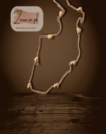 7 Heart Necklace – Zevare.pk- 7 Heart Necklace- Zevare.pk