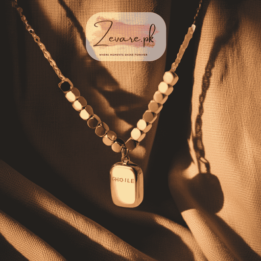 Bar Necklace – Simple, Sleek, and Always in Style Zevare.pk