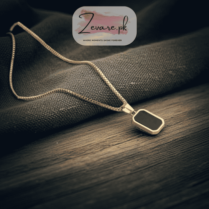 Black Chip Necklace – Trendy Necklace Jewellery online pk Zevare.pk