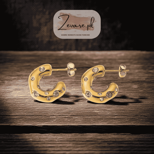 Dot Earrings – Small Size, Bold Vibe Zevare.pk