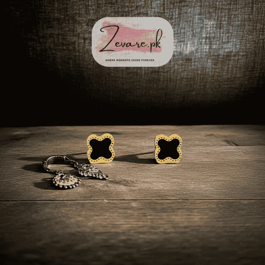 Four-Leaf Clover Earrings – A Little Luck, A Lot of Style Zevare.pk