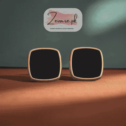 Square Black & White Stud – Bold Simplicity, Everyday Elegance Zevare.pk- Square Black & White Stud- Zevare.pk- Square Black & White Stud- Zevare.pk