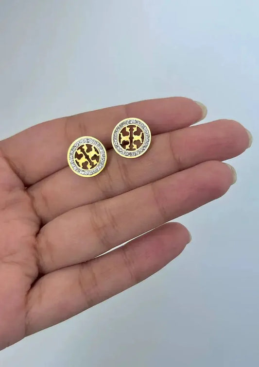 TY Stud Earrings –Zevare.pk