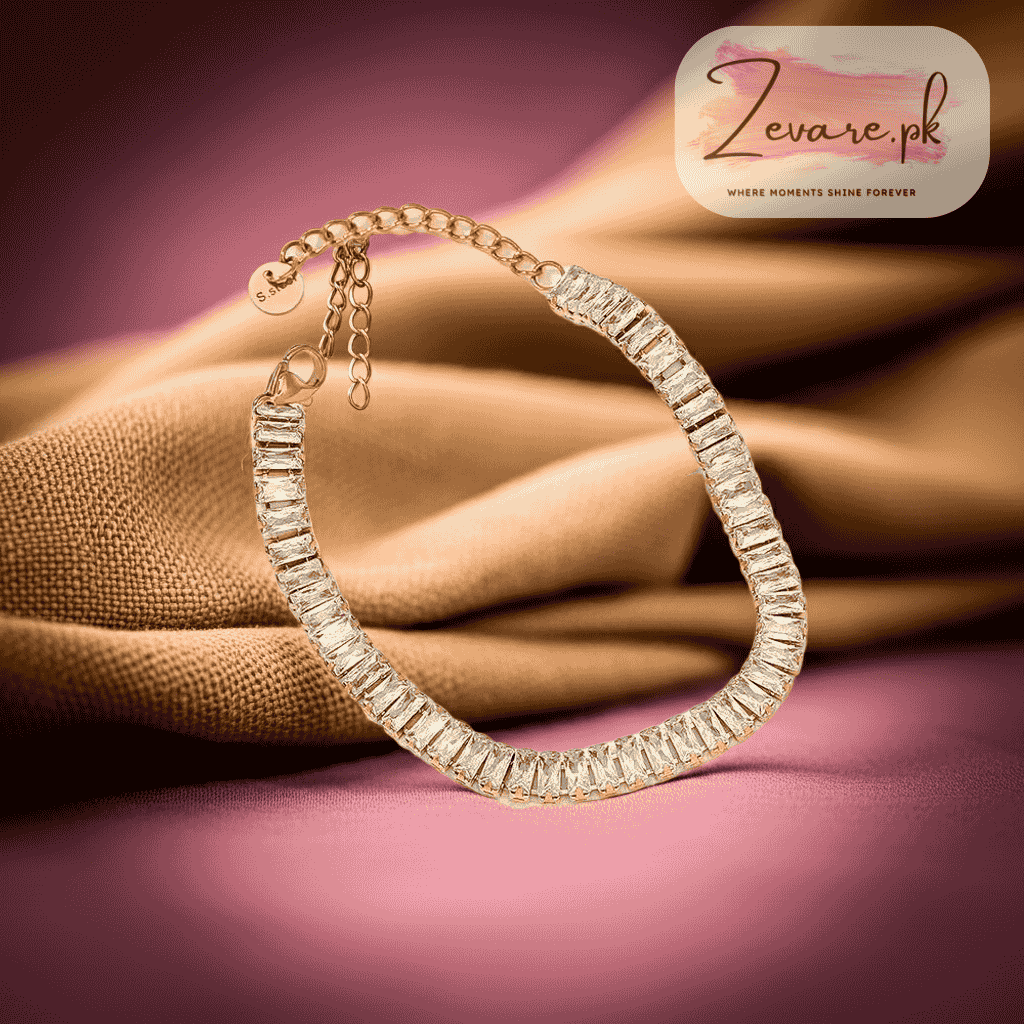 Tannins – Gold-Tone Luxe Bracelet Zevare.pk- Tannins Gold-Tone Luxe Bracelet- Zevare.pk