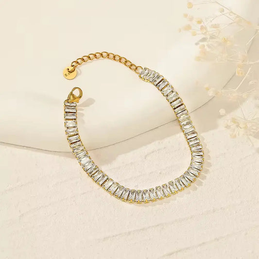 Tannins – Gold-Tone Luxe Bracelet Zevare.pk- Tannins Gold-Tone Luxe Bracelet- Zevare.pk