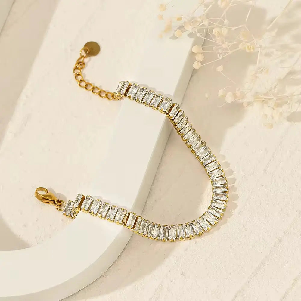 Tannins – Gold-Tone Luxe Bracelet Zevare.pk- Tannins Gold-Tone Luxe Bracelet- Zevare.pk