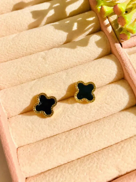 Four-Leaf Clover Earrings – A Little Luck, A Lot of Style Zevare.pk- Four-Leaf Clover Earrings- Zevare.pk- Four-Leaf Clover Earrings- Zevare.pk