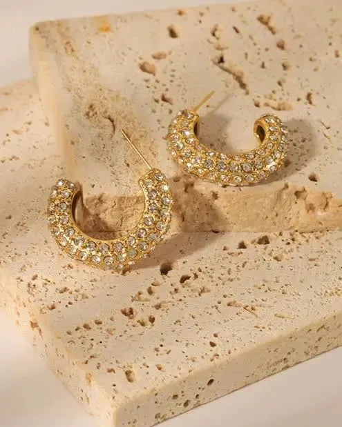 C Earrings – Chic, Curved & Completely You 💫 Zevare.pk- C Earrings – New Design- Zevare.pk- C Earrings – New Design- Zevare.pk