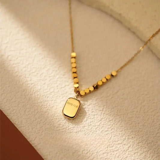 Bar Necklace – Simple, Sleek, and Always in Style Zevare.pk- Bar Necklace- Zevare.pk