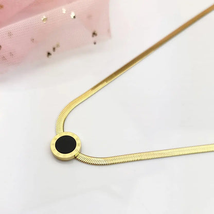 Black Moon Star Necklace – For the Dreamer in You Zevare.pk- Black Moon Star Necklace- Zevare.pk