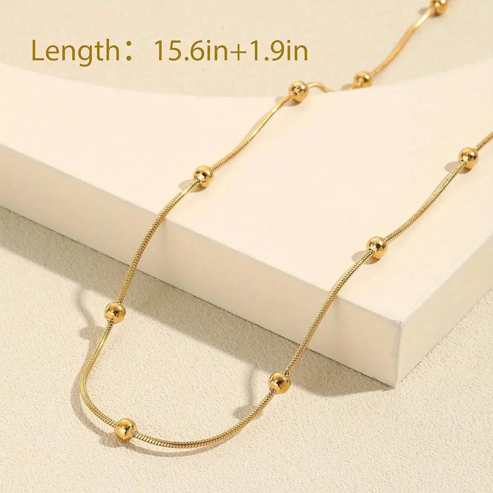 Balls Choker Necklace – Minimal Style, Maximum Impact Zevare.pk