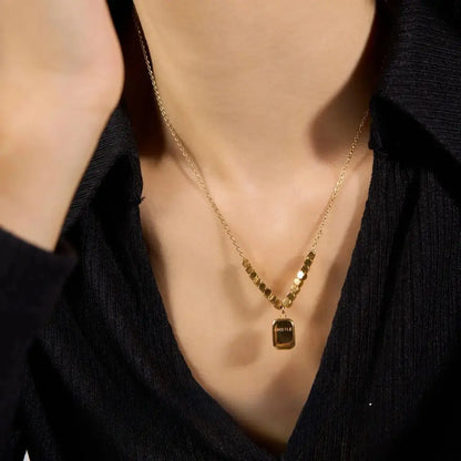 Bar Necklace – Simple, Sleek, and Always in Style Zevare.pk- Bar Necklace- Zevare.pk