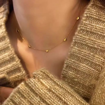7 Heart Necklace – Wear Love in Every Layer Zevare.pk- 7 Heart Necklace- Zevare.pk
