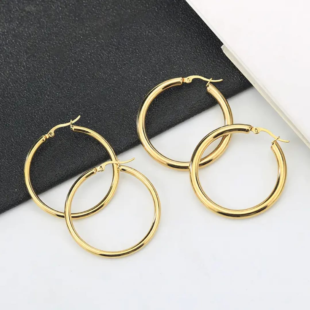 - Bali stainless steel | 3 Pair Set- Zevare.pk