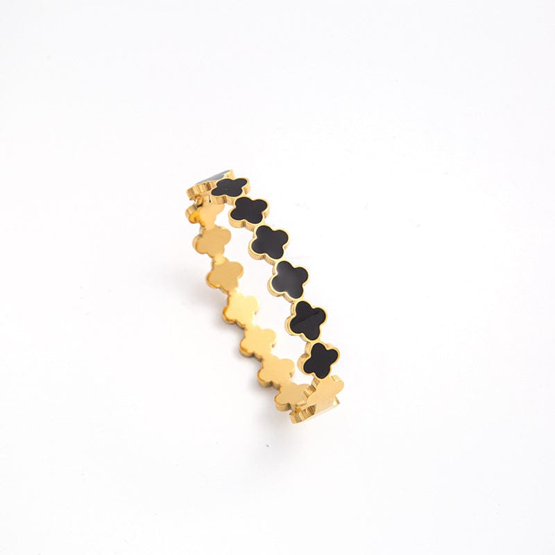 - Black Clover  Bangle | New Arrival- Zevare.pk