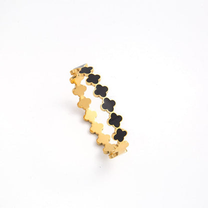 - Black Clover  Bangle | New Arrival- Zevare.pk